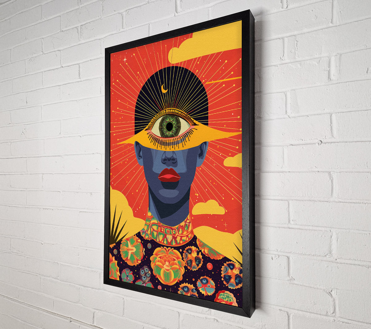 The All-Seeing Eye Canvas Wall Art