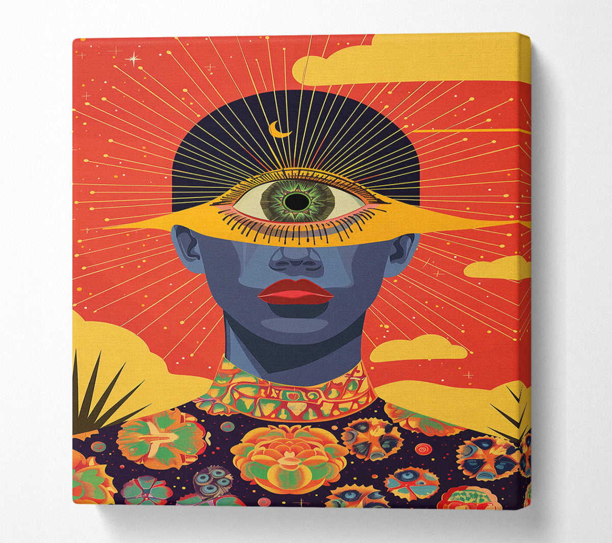 The All-Seeing Eye Canvas Wall Art