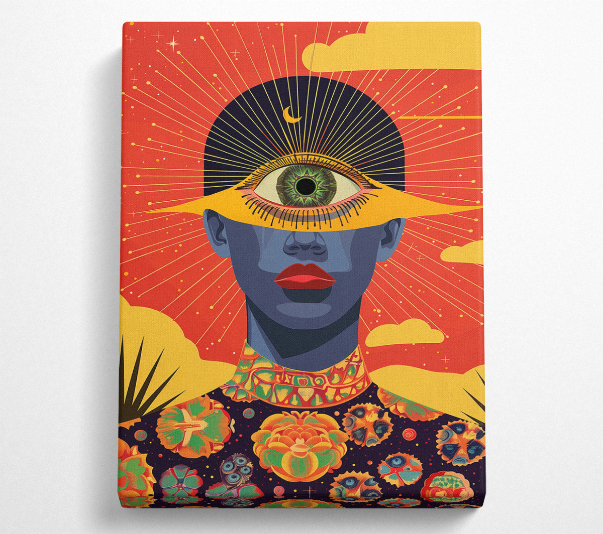 The All-Seeing Eye Canvas Wall Art