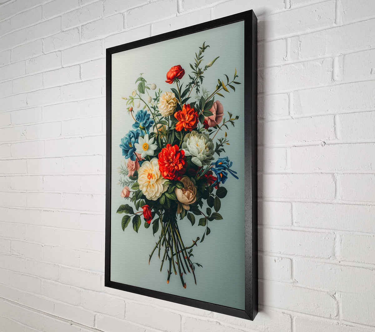 A Grand Floral Arrangement Canvas Print