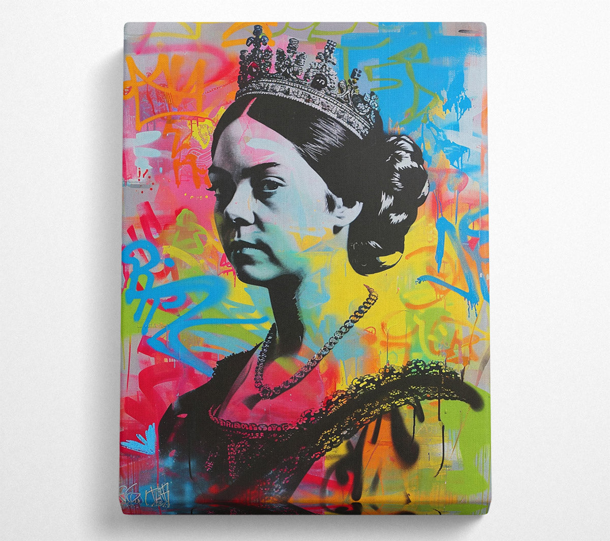 The Queen Canvas Wall Art