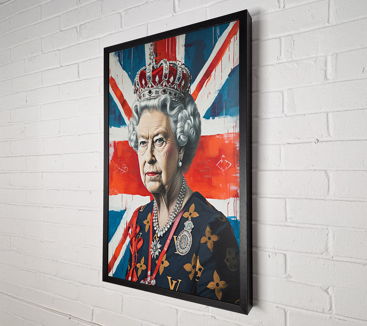 The Queen Canvas Wall Art