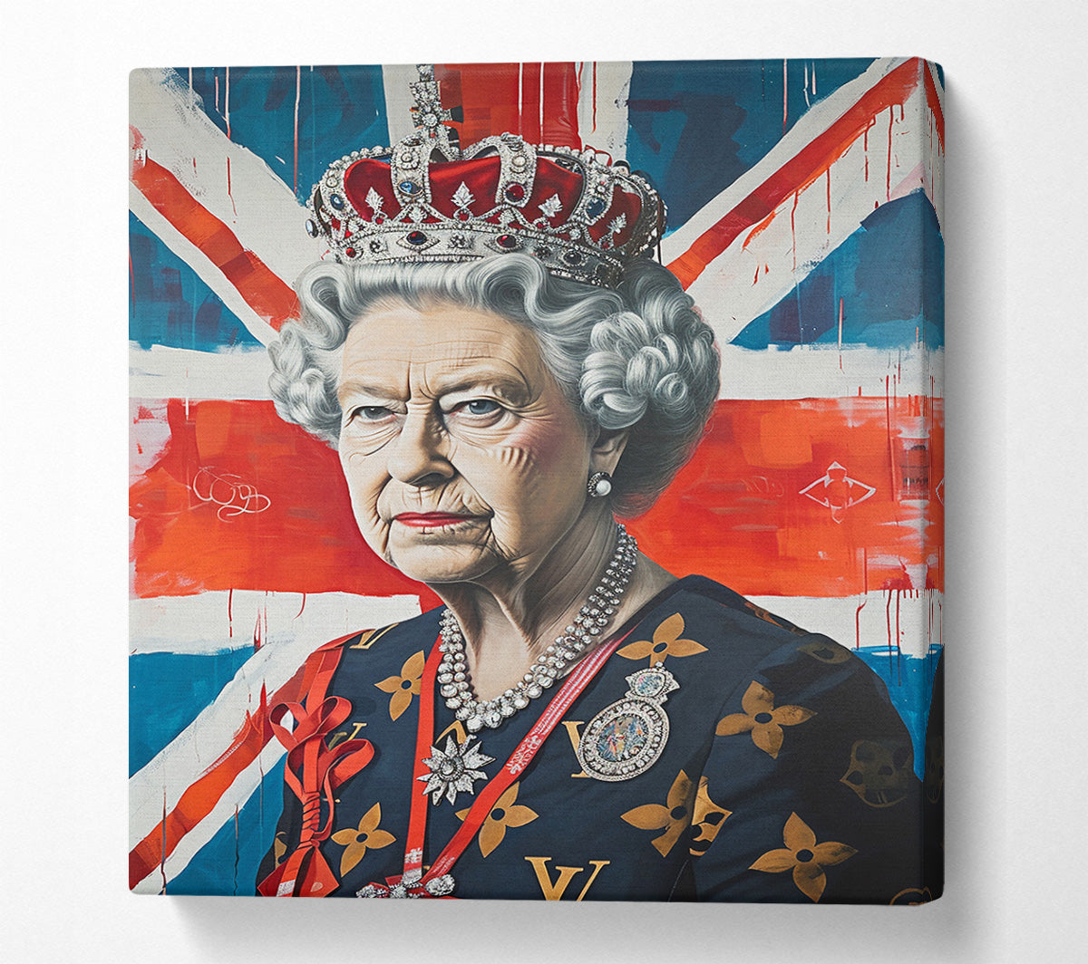 The Queen Canvas Wall Art