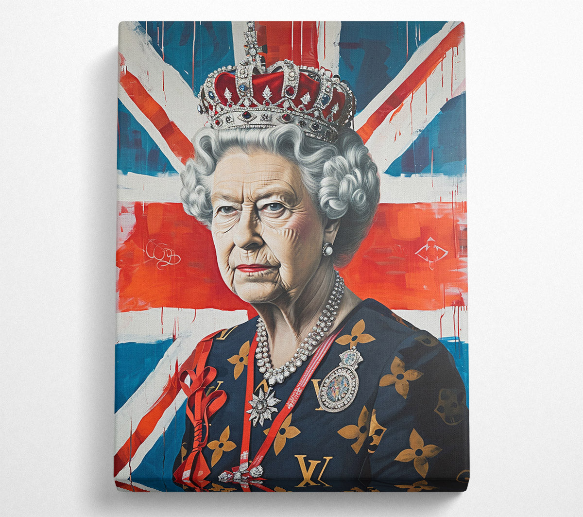 The Queen Canvas Wall Art