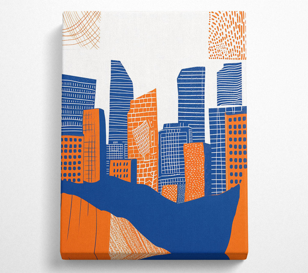 Urban Oasis Canvas Wall Art