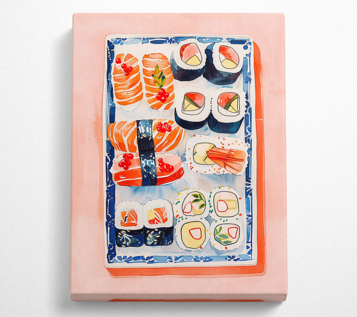 A Feast For The Eyes Canvas Wall Art