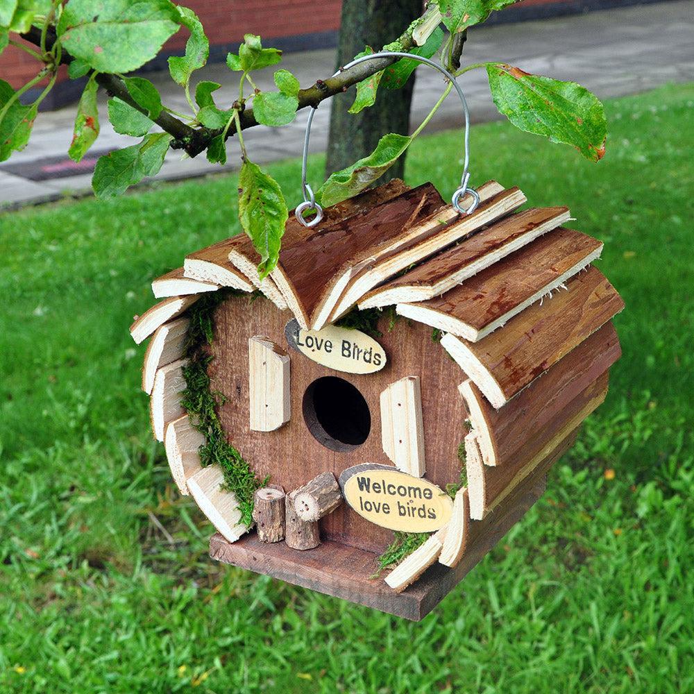 Wooden Crafted Bird Hotel