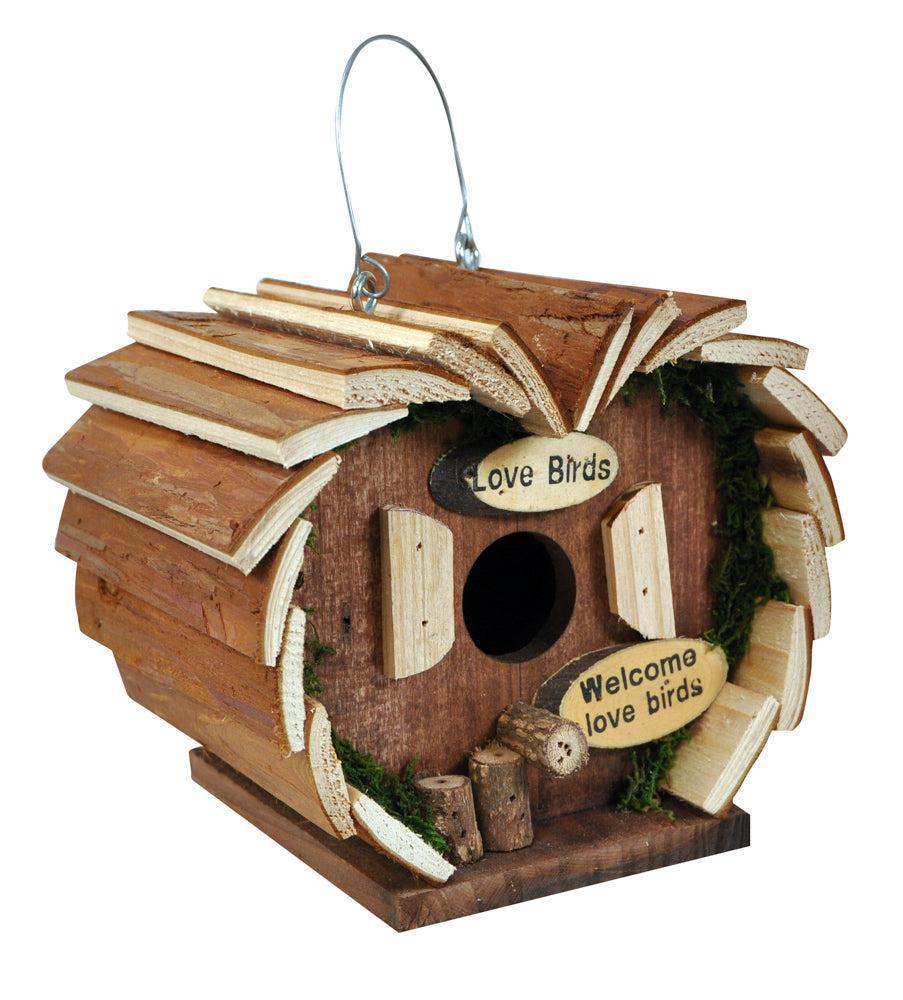 Wooden Crafted Bird Hotel