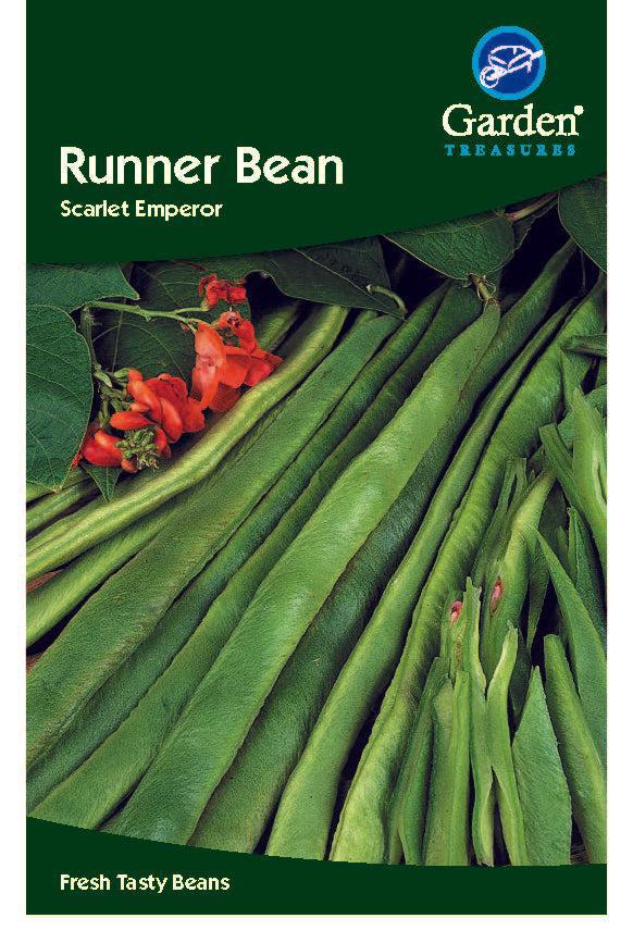 Runner Bean Scarlet Emperor Seeds
